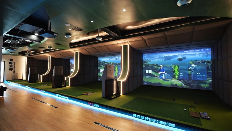 當(dāng)室內(nèi)高爾夫在西雙版納重新被點(diǎn)亮，貝葉云桿用千平空間重構(gòu)高球浪漫