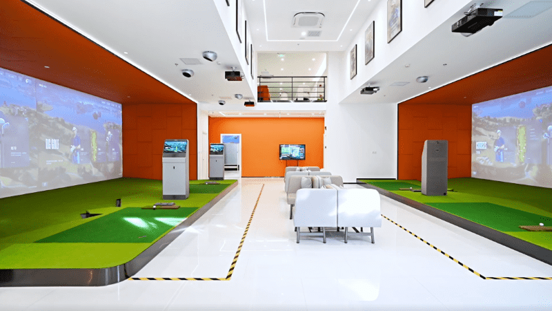 职业教练心中的理想室内高尔夫球馆，上海E·Golf打造完整的教学生态闭环！