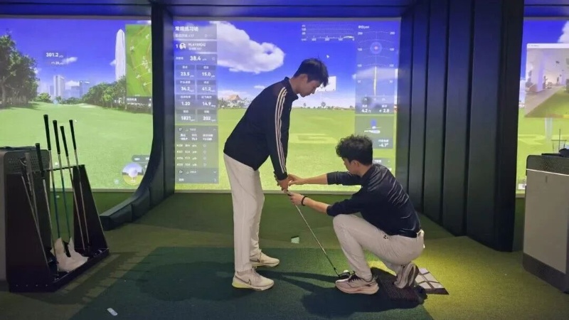 河北衡水95后创办淇森球馆:服务本地人 让室内高尔夫成为一种日常