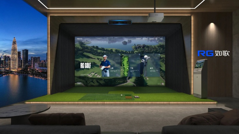 如歌高尔夫模拟器·鹰眼Ⅲ亮相2025别克LPGA锦标赛 沉浸式观赛体验新模式引燃现场