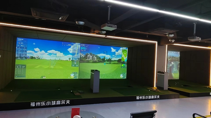 開業(yè)3個月，為何全換成如歌高爾夫模擬器？福州樂小球：只有體驗更真實，球館才更有生命力！